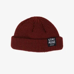 OXBOW Beanie ALVARADO - Grenat Outlet