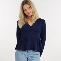 OXBOW Blouse CARACAS - Navy Shop