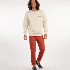 OXBOW Chino pants REANO - Cannelle Flash Sale