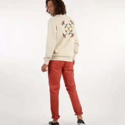 OXBOW Chino pants REANO - Cannelle Flash Sale