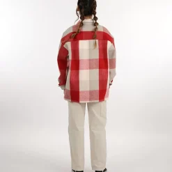 OXBOW COLLECTOR Overshirt IAN - Deep Red Shop