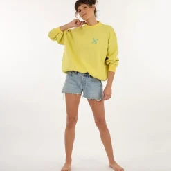 OXBOW COLLECTOR Sweater ALEXANDRE - Citron Cheap