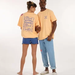 OXBOW COLLECTOR Tee-Shirt  FABRICE - Abricot Solarisé Solarized Abricot Shop