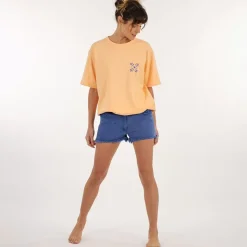 OXBOW COLLECTOR Tee-Shirt  FABRICE - Abricot Solarisé Solarized Abricot Shop