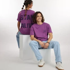 OXBOW COLLECTOR Tee-Shirt FABRICE - Purple Flash Sale