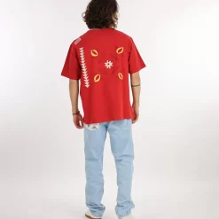 OXBOW COLLECTOR Tee-Shirt ISABELLE - Deep Red Cheap