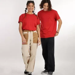 OXBOW COLLECTOR Tee-Shirt PIERRE - Deep Red Cheap