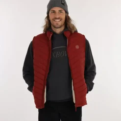 OXBOW Down jacket JELKOR - Grenat Fashion