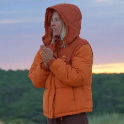 OXBOW Down jacket JOEY - Ginger Sale