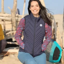 OXBOW Down jacket JUNA - Deep Marine Store