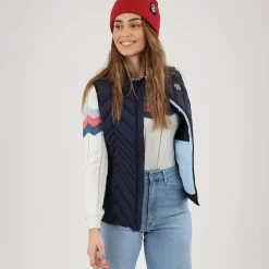 OXBOW Down jacket JUNA - Deep Marine Store