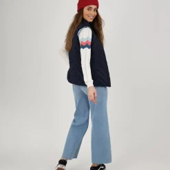 OXBOW Down jacket JUNA - Deep Marine Store