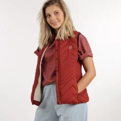 OXBOW Down jacket JUNA - Grenat Flash Sale