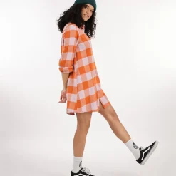 OXBOW Dress DANIELA - Cuivre Cheap