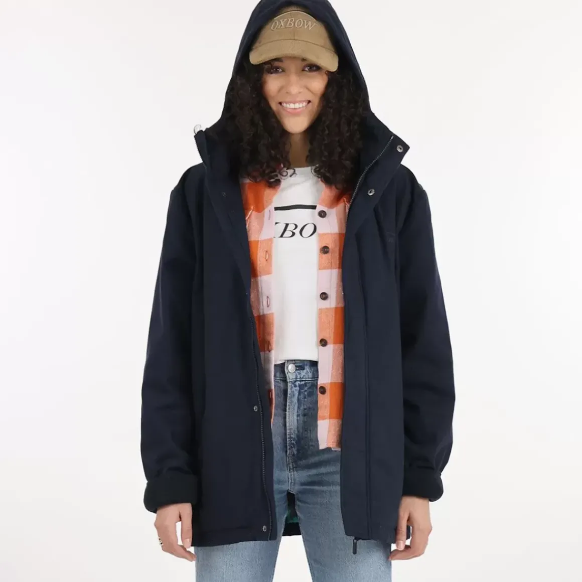 OXBOW Jacket JANVAS - Deep Marine Outlet