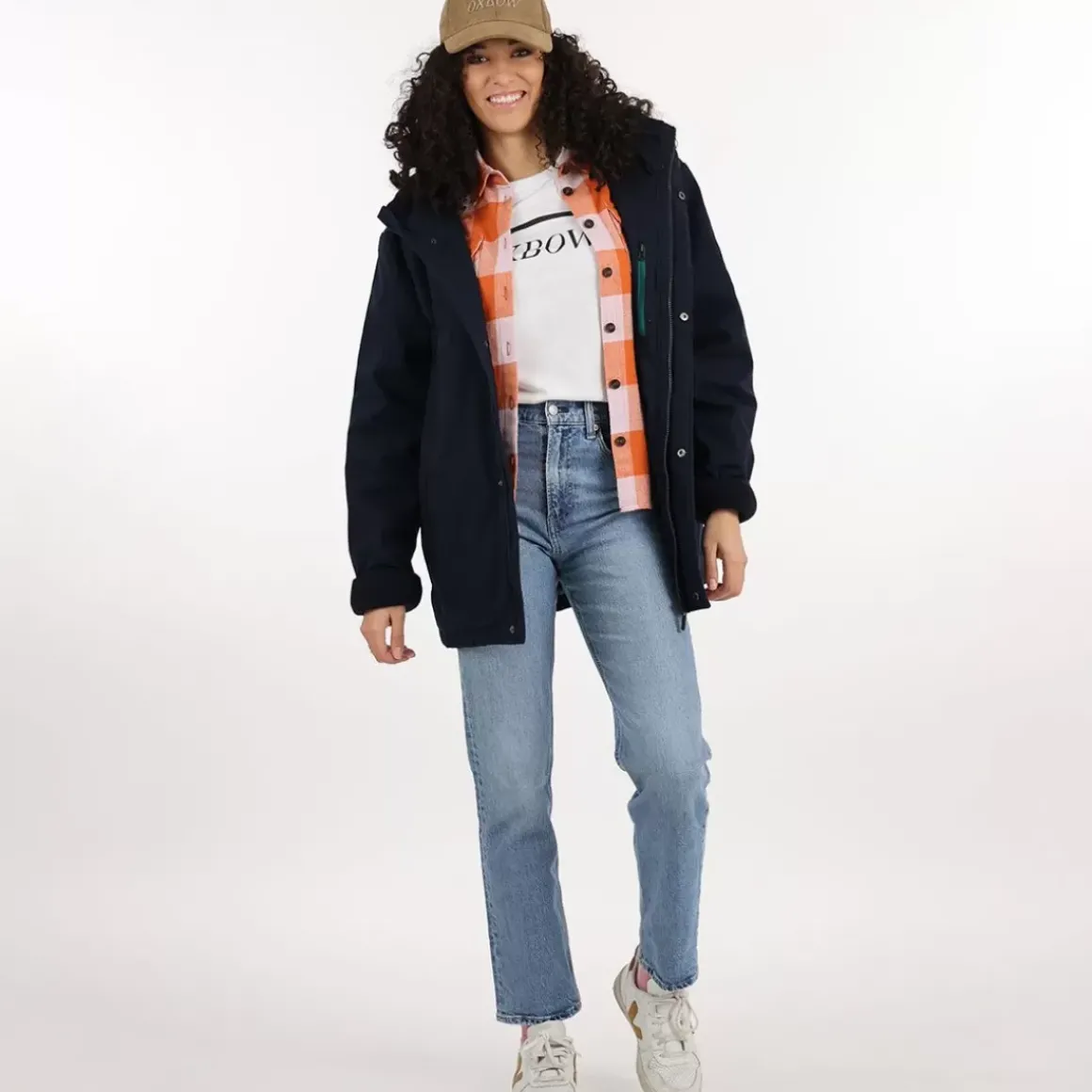 OXBOW Jacket JANVAS - Deep Marine Outlet