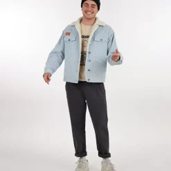 OXBOW Jacket JESSIE - Light Blue Sale