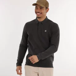 OXBOW Polo NIROS - Anthracite Chiné Heather Anthracite Shop