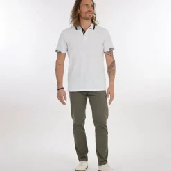 OXBOW Polo NOPAI - Blanc White Flash Sale