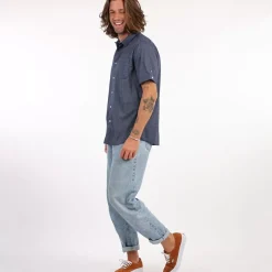 OXBOW Shirt CHAKS - Deep Marine Cheap