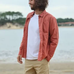 OXBOW Shirt CHRISTA - Cannelle Flash Sale