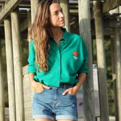 OXBOW Shirt CHRISTINE - Palm Green Store