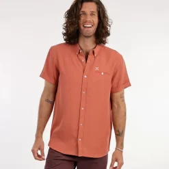 OXBOW Shirt COMMI - Cannelle Discount