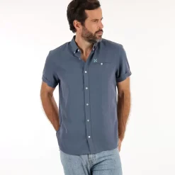 OXBOW Shirt COMMI - Deep Marine Cheap