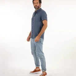 OXBOW Shirt COMMI - Deep Marine Cheap