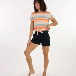 OXBOW Shorts ORMEO - Deep Marine Hot