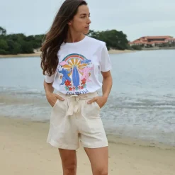 OXBOW Shorts ORNELLA - Grès Gru00e8s New