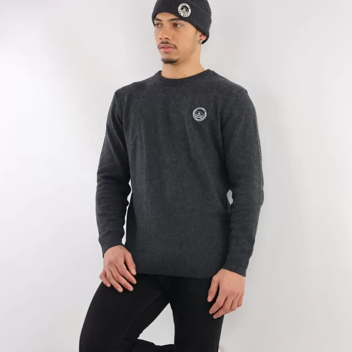 OXBOW Sweater EWEN - Graphite Clearance