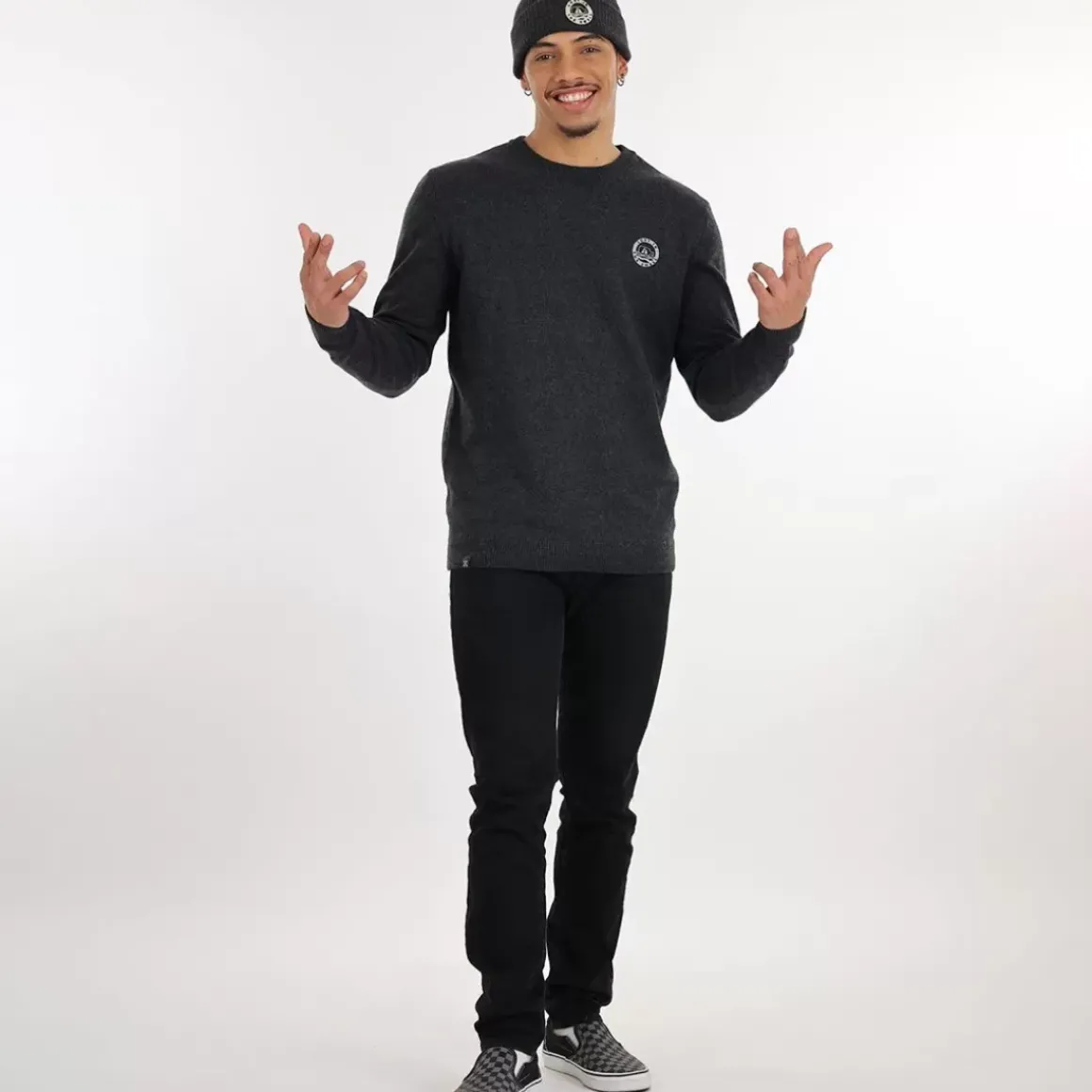 OXBOW Sweater EWEN - Graphite Clearance