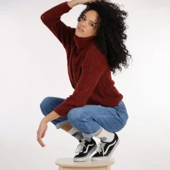 OXBOW Sweater PALLY - Grenat Fashion