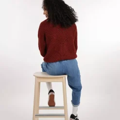 OXBOW Sweater PALLY - Grenat Fashion