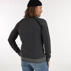 OXBOW Sweater PASTEIN - Noir Black Cheap