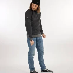 OXBOW Sweater PASTEIN - Noir Black Cheap