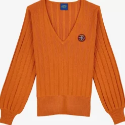 OXBOW Sweater PEGASE - Ocre Sale