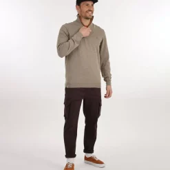 OXBOW Sweater PENZI - Ciment Chiné Heather Cement Best Sale