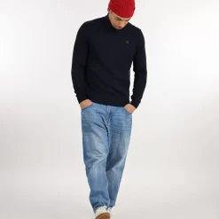 OXBOW Sweater PEROL - Deep Marine Chiné Heather Deep Marine Hot