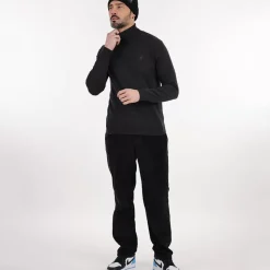 OXBOW Sweater PEROL - Noir Chiné Heather Black Flash Sale