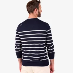 OXBOW Sweater PEROM - Heather Deep Marine Clearance
