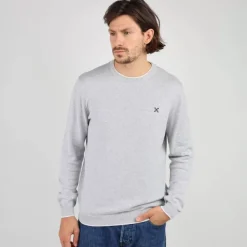 OXBOW Sweater PERONI - Gris Chiné Heather Grey Shop