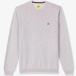 OXBOW Sweater PERONI - Gris Chiné Heather Grey Shop