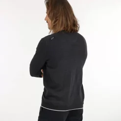 OXBOW Sweater PIVEGA - Noir Chiné Heather Black Best