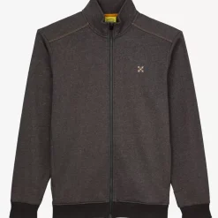 OXBOW Sweatshirt SAKOP - Anthracite Chiné Heather Anthracite Cheap