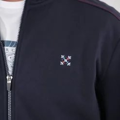 OXBOW Sweatshirt SAKOP - Deep Marine Chiné Heather Deep Marine Sale