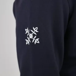 OXBOW Sweatshirt SALTCOATS - Deep Marine Chiné Heather Deep Marine Outlet