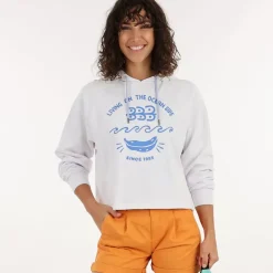 OXBOW Sweatshirt SARGAS - White Sale