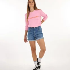 OXBOW Sweatshirt SERENA - Goyave Discount